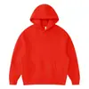 Moletom com Capuz Soltinho Tendência Outono/Inverno 350g com Plus Veludo para Pais e Filhos Logotipo Personalizado Pulôver Soltinho Transfronteiriço Texto Impresso