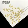 Accesorios de Inserto de Aleación Estrellas y Luna Pegamento de Cristal Paquete de Materiales para Joyería Hecha a Mano DIY Decoración de Producto Terminado