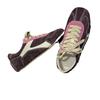 Sapatos Forrest Gump de couro legítimo, calçados de treinamento moral retrô de nicho, primavera e outono, calçados femininos 2024, calçados esportivos confortáveis e leves com cores contrastantes para mulheres
