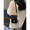 Bolso Casual de Teléfono Móvil de Moda para Mujer 2026 Otoño Nuevo Retro Versátil Texturizado Hombro Cruzado Pequeño Cuadrado