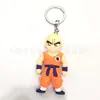 Popular Anime Dragon Ball Z Llavero de Silicona Periférico Dragon Ball Super Universo Lindo Colgante Accesorios Goku