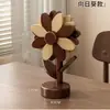 Jogo americano de girassol, base resistente ao calor, base de mesa de cozinha em madeira maciça, base anti-queimadura para caçarola, base para prato e tigela, porta-copos