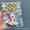 Novos produtos de Natal transfronteiriços incluem vários tipos de brinquedos de alívio de estresse TPR realistas de Papai Noel e boneco de neve com uma sensação macia e pegajosa.
