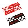 Pegatinas populares transfronterizas para cejas de faros de coche, personalizadas modificadas para la carrocería del coche, capó, parachoques, faros decorativos, pegatinas para coche