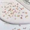 5A Zircônia Translúcida Gelo Pedras de Strass para Nail Art Quente da Moda Brilho Mini Fundo Transparente Pedras de Strass Irregulares Sortimento de Cores Misturadas Decorações de Strass para Unhas