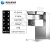 Máquina Cortadora Rápida de Carne Comercial Totalmente Automática Máquina Multifuncional para Desmenuzar, Rebanar y Cortar en Cubos Equipo de Máquina Rebanadora de Carne Fresca de Acero Inoxidable