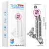 Jiyu - Juego de extensión de pene con control remoto inalámbrico y vibración, diseño de dragón volador, elefante volador, cristal, diente de lobo, sexo para adultos, venta al por mayor