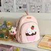 Mochila Escolar de Jardín de Infancia Anti-Pérdida para Niños Nueva Dibujos Animados Transpirable Preescolar Clase 3 Años 5 Años Mochila para Niñas de Primaria y Secundaria Ligera