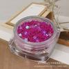 Sombra Olhos Phantom Little Star Nail Art Feito à Mão DIY Decorativo Rosto Acabado Cosmético Lantejoulas Douradas Brilhante Em Caixa