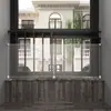 Deflector Protector de Balcón Plástico Transparente Forma de L 50/60/70 A prueba de Viento A prueba de Lluvia Bloqueo de Huecos Anti-caídas Sellado Ventana