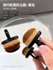 Novo anel pré-tratamento para nail art com pincel de pó, uma ferramenta compacta e portátil para limpar o pó e detritos das unhas, disponível para atacado