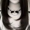 Collar Original de Encaje con Lazo para Mujer, Gargantilla Japonesa Estilo Lolita con Perlas, Accesorio de Cuello con Collar de Encaje