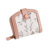 Monedero personalizado para mujer Estampado Pu Pequeño Fresco y Lindo Tarjetero Cremallera Billetera Corta para Estudiante para Mujer de Alta Gama