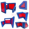 Muro de paintball inflable de pared alta, búnker de obstáculos CS, barrera antiataques, búnker de campo de tiro al aire libre, muro de valla de campo de batalla