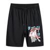 Popular Animación Japonesa Impresión Motosierra Gente Alrededor Comercio Exterior Transfronterizo Casual Verano para Hombre Casual Shorts Cómodos