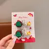 Nuevos Pasadores para el Cabello de Niños de Papá Noel Accesorios para el Cabello Tocado Set Combinado Navideño Accesorios para el Cabello Festivos Pasadores para el Cabello de Astas