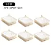 Set de 4 Bolsas de Malla para Almacenamiento de Ropa de Temporada, Bolsas de Almacenamiento para Armario con Asas, Solución de Almacenamiento Transparente