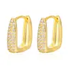 Aretes Cuadrados para Mujer, Estilo Japonés y Coreano, Gama Alta, Atmosféricos, Aretes Cuadrados Geométricos de Celebridad de Internet, Aretes Versátiles para el Día a Día