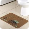 Tapete de Porta para Banheiro Quarto Tapete Absorvente para os Pés para Banheiro Cozinha Atacado Casa Estampa Tapete de Chão Tapete de Porta