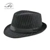Nuevos Sombreros Británicos para Hombre de Otoño e Invierno, Sombreros de Jazz Rayados de Moda Británica para Hombres de Mediana Edad y Mayores, Sombreros Casuales Versátiles