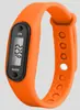 Podómetro inteligente deportivo fitness temporizador podómetro calorías km pulsera deportiva electrónica de silicona reloj núcleo
