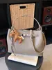Bolso de Cubo Vintage de Alta Calidad para Mujer, Nuevo para la Primavera 2026, Bolso de Hombro y Cruzado Versátil de Moda