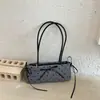 Super popular no verão, bolsa de mão rosa com laço, bolsa almofada para mulheres, novo modelo 2026, bolsa transversal de alta qualidade estilo balé