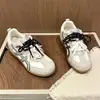 Zapatillas deportivas retro alemanas de suela gruesa para mujer, nuevo modelo otoño 2026, de malla transpirable, versátiles, de suela blanda, zapatillas casual blancas