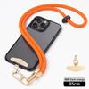 Cordão para Celular Pendurado no Pescoço Transversal 8mm Tira Trançada Corda Curta para Pulso Capa de Celular Cadeia de Cordão Atacado Fábrica