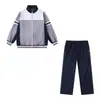 Uniformes Escolares Unificados de la Ciudad de Anshan, Provincia de Liaoning para Estudiantes de Secundaria y Primaria, Conjunto de Tres Piezas para Primavera y Otoño, Conjunto de Uniforme para Escuela Secundaria de Verano