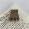 Pinza para el pelo pequeña de alta gama color café negro mate transfronteriza, simple para coleta alta, media coleta, pinza para el pelo pequeña para niños, accesorios para el pelo para mujer