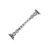 Adecuado para Apple Watch, Correa de Metal para Apple Watch Doble Corazón Incrustada con Diamantes, Disponible Exclusivamente para Ventas Transfronterizas