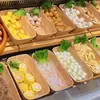 Bandeja Giratoria Caliente para Hot Pot de Imitación Madera Melamina, Bandeja Especial para Servir Carne de Res y Cerdo, Caja Rectangular de Exhibición para Buffet
