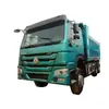 Exportar Caminhão Basculante de Engenharia Howo Usado Caminhão Basculante Howo Usado 6*4 Mineração Terraplanagem Caminhão Basculante