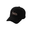 Versátil gorro de lana, gorra de béisbol con letra, gorra de pico unisex para niños de otoño e invierno, gorra de hip-hop para niños de mediana edad, cálida y engrosada