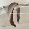 Diadema sencilla de satén para ir a la moda, nuevo estilo 2024, diadema de esponja para lavar la cara, tarjeta para el cabello de alta calidad sensible a la presión para mujer