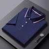 Camisa Cultural de Manga Corta con Cuello Camisero y Estampado de Logo, Transpirable y Cómoda Ropa de Trabajo Casual, Camisa Polo Publicitaria, Exclusivamente para Ventas Transfronterizas