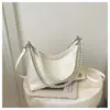 Bolso de Axila Simple y de Alta Gama, Bolso de Hombro con Cadena de Moda Tendencia, Bolso Cruzado Transfronterizo de Gran Capacidad Elegante de Nicho para Mujer