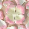 Pétalas de Rosa Artificiais Cuidadosamente Selecionadas, Decoração de Quarto para Pedido de Casamento, Artigos para Casamento, Flores Artificiais, 100 Peças, Quatro Camadas