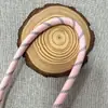 Corda trançada personalizada de 8mm 150cm corda única 97 cores em estoque Corda de poliéster para DIY feita à mão Cordão anti-perda resistente ao desgaste