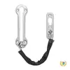 Cadena Antirrobo de Acero Inoxidable con Pestillo Engrosado Candado de Cadena Cerrojo para Puerta para Hotel, Posada, Puerta de Apartamento Pestillo Antirrobo