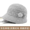 Gorro de Invierno para Personas de Mediana Edad y Mayores Mamá Gorro Cálido de Felpa para Personas Mayores Gorro de Punto de Algodón para Abuela Protección de Orejas Gorro de Lana para Señora Mayor