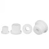 Anillo de salida de bobina protectora en forma de T de silicona suave resistente a altas temperaturas, anillo de sellado del chasis del cable, funda protectora del cable, tapón de orificio hueco