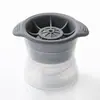 Molde de Bola de Gelo para Whisky, Molde de Cubo de Gelo Redondo, Ferramenta para Fazer Gelo, Máquina de Gelo Grande, Caixa Esférica de Silicone