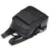 Mochila para Computadora de Gran Capacidad de Piel de Vaca Genuina Estilo Retro Europeo y Americano Multifuncional para Viajes al Aire Libre Correa con Amortiguación de Aire para Hombre