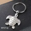 Llavero Creativo y Exquisito de Metal de Tortuga Tortuga Tortuga Colgante Pequeño Animal Personalizado Llavero Divertido y Lindo