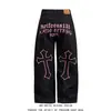 Pantalones Deportivos Bordados Estampados Retro Hip-Hop Americano para Hombres y Mujeres, Nueva Marca de Moda Primavera y Verano Holgados Casuales Versátiles Largos