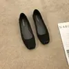 Sapatos Mary Jane de Salto Baixo Femininos 2026 Primavera Novos Solado Macio Temperamento Sapatos de Uma Peça Mocassins Boca Rasa Francês Gentil Wanwan Sapatos