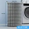 Cesta de Lavandería Sucia de Tela No Tejida Transfronteriza, Cesta Plegable de Almacenamiento para Ropa, Juguetes, Ropa Interior, Colchas, Cesta de Almacenamiento Houndstooth para Baño