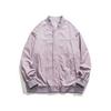 Chaqueta de Trabajo para Hombre Primavera Diseño Nicho Sentido Cuello Vertical Chaqueta de Aviador Holgada Talla Grande Estilo Americano Marca de Moda Traje de Béisbol